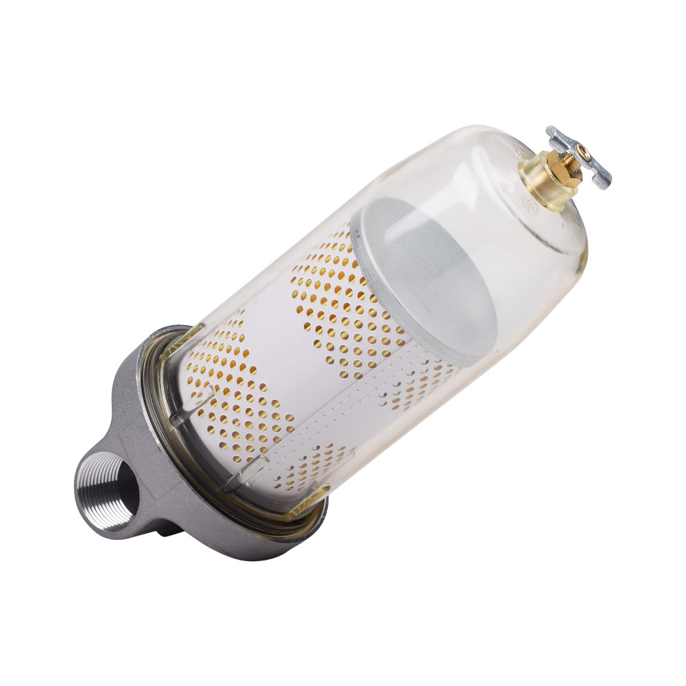 496 Fuel Tank Filter Assembly 30 Micron Max 25 Gpm 150 Psi with 1&rdquo; NPT Top Cap