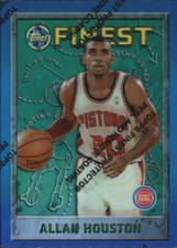 1995-96 Finest Refractors #153 Allan Houston 