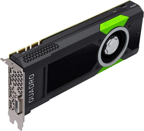NVIDIA Quadro P5000 16 GB Graphics Card VR 0450-092 MO1 T01 BLACK DP /N 023NVR - Picture 2 of 5