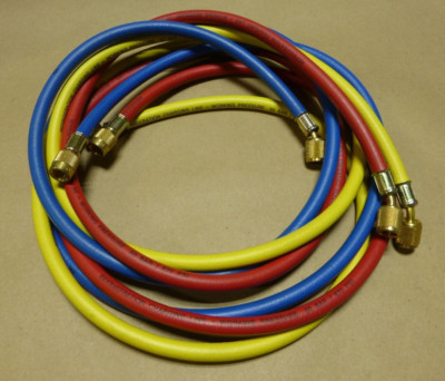 REFCO CCL-72 CHARING LINE HOSE KIT , SET OF 3 RED BLUE YELLOW 72'' , 9881275