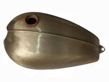 Blankes Metall Kraftstofftank für Vintage Britisch Triumph T120 Bonneville 1959