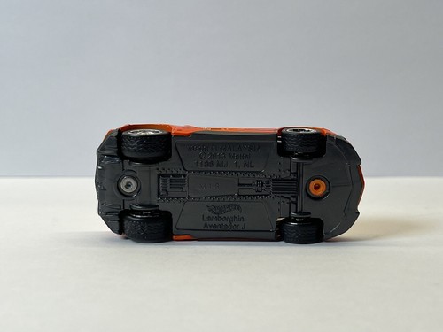Hot Wheels Lamborghini Aventador J (orange) SUPER CUSTOM w/Real Riders - Picture 4 of 6