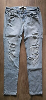 Abercrombie & Fitch Damenjeans, Gr. 27, Neu