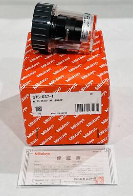 Mitutoyo ML Finite Brightfield 3x Objective Lens 375-037-1 | eBay