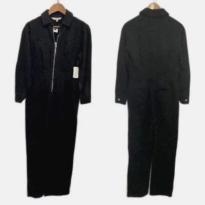 Steve Madden - Orly Boilersuit Long Sleeve Straight Leg Jumpsuit - size 2