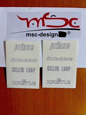 1:18 Prince, Killerloop, Rollerblade, Kästle Decals für Benetton B193 Schumacher