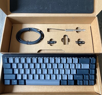 DROP ALT Mechanical 67 Key Gaming Keyboard - 2 Keys Not Working AS IS FOR PARTS