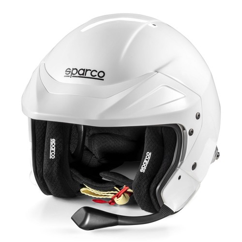 Casco de carrera Sparco FLUX RJ-I 2025 cara abierta intercomunicador carrera rally FIA SNELL SPEC - Imagen 58 de 72