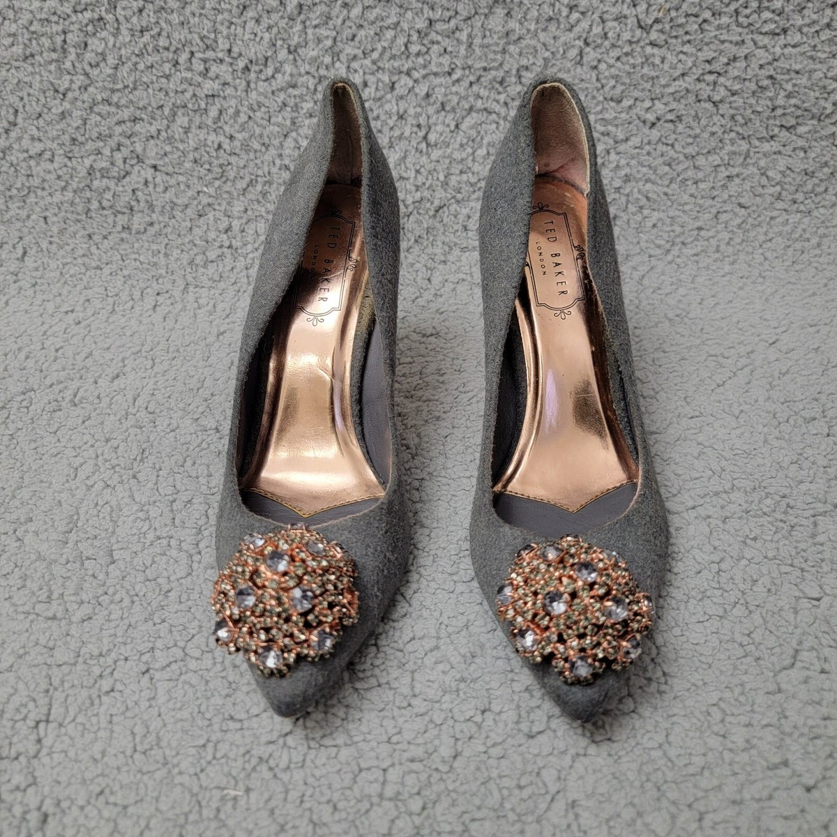 Baker Peetch Ted Baker Grey Shoes Wedding Shoes Ted Baker Shoes