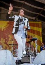 Win Butler of Arcade Fire at the New Orleans Jazz & Heritage Fes- 2014 Photo 5