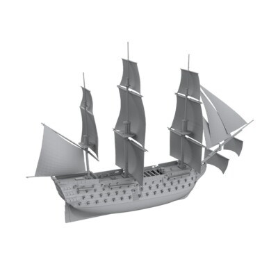 SSMODEL 1/600 HMS Victory Sailing Battleship GAMES