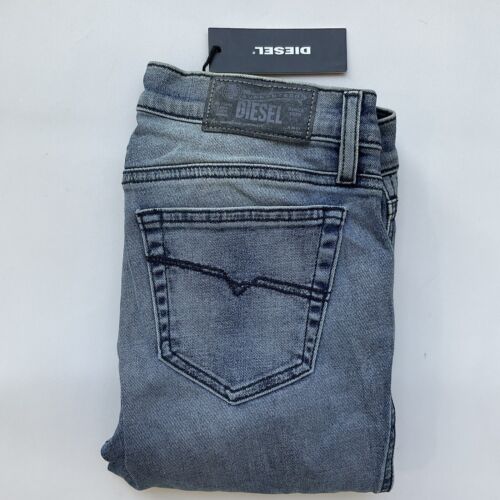 Jeans skinny femme Diesel 188 $ RS018 bleu taille 27 - Photo 1/10