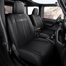 FREESOO Customized Seat Covers Full Set for Jeep Wrangler Seat Covers 4 Door ...