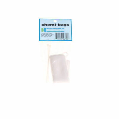 Boyd Enterprises Chemi-Bags 2-Pack - Filter Media Bags For Aquarium With Ties