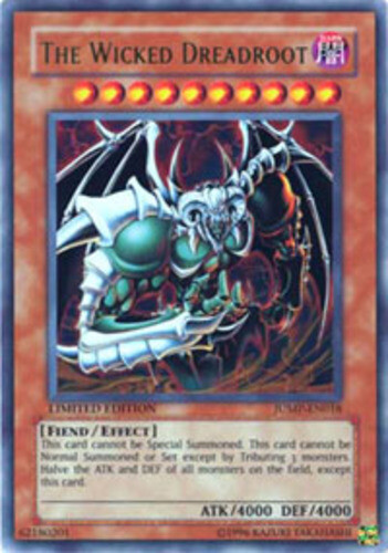 Yugioh! HP The Wicked Dreadroot - JUMP-EN018 - Ultra Rare