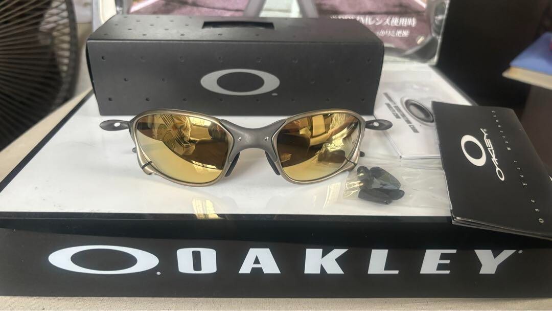 Oakley XX Custom Juliet Metal Frame sunglasses Fashion Accessories
