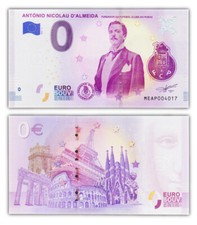 ANTONIO NICOLAU D'ALMEIDA - 2019 - Billet Touristique 0 euro - Neuf / UNC