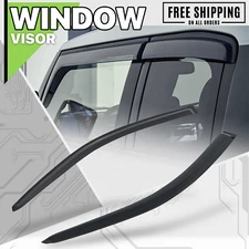 Smoke Window Visor Shade Vent Wind Rain Deflector Guard fit 01-05 Honda Civic 2