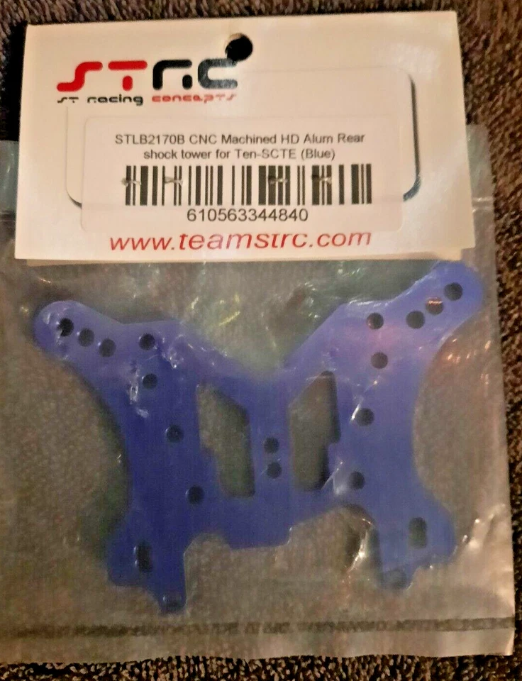 STLB2170B St Racing Concepts CNC Machined HD Aluminum Rear Shock Tower, Losi TEN - Image 2 of 4