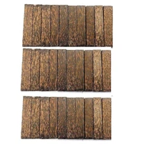 30 Pcs, Black Palm Pen Blanks 3/4x 3/4x 5- Woodturning Craft- Free US Shipping