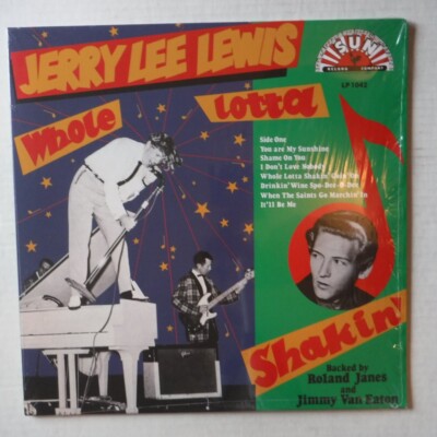 JERRY LEE LEWIS   WHOLE LOTTA SHAKIN    180 GRAM 12 INCH LP - CHARLY 1042 - 2010