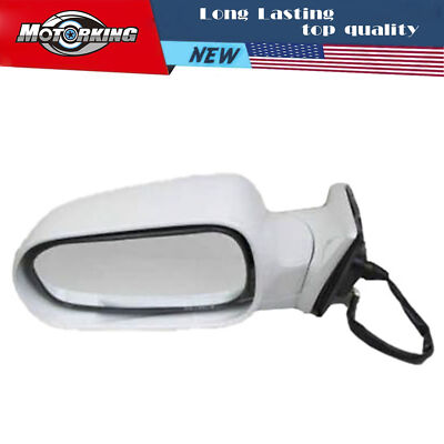 #ad For 1998 2002 Honda Accord Sedan White NH578 Left Diver Power Side View Mirror $66.68