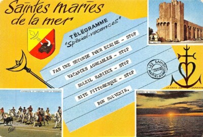 Camargue, France. Saintes Maries de la Mer Stock Photo - Alamy