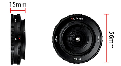 Lente gran angular panquequeque de 18 mm FUJIFILM Digital Fit para cámaras FUJIFILM X - Imagen 9 de 11
