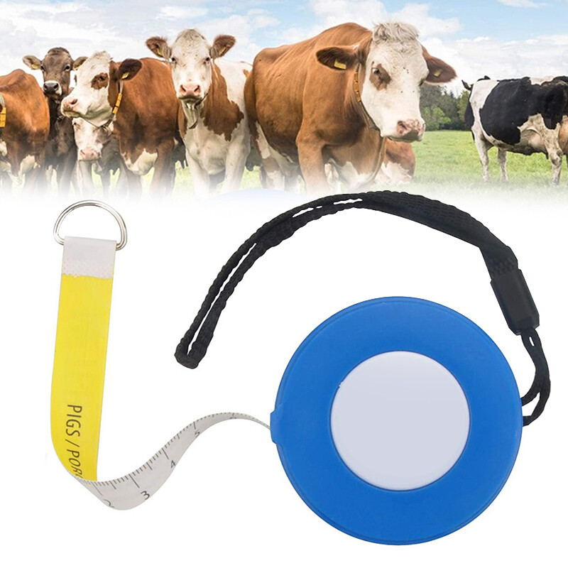 Livestock Animal Body Pigs Cattle Weight Measure Tape Farm Cow Ruler ...