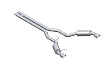 Mbrp Exhaust S7277al Installer Series Cat Back Exhaust System Fits 15-17 Mustang