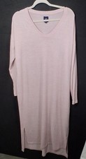 Maternity Midi Sweater Dress GAP Pink Size M