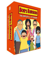 BOB'S BURGERS the Complete Series Seasons 1-15 - (DVD 42-Disc Box Set) Sealed