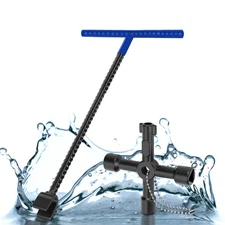 16 Inch Water Meter Key Water Shut Off Tool T-Handle Water Meter Key Valve