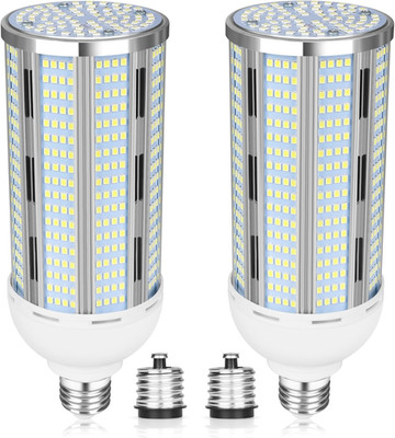 100W LED Corn Bulb 2 Pack, 12000 Lumens Super Bright Light, 5000K Daylight White
