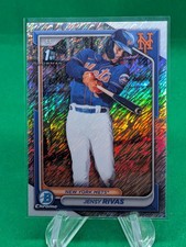 Jensy Rivas 2024 Topps Bowman Chrome Shimmer Refractor 1st #BCP-251