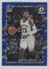 2017-18 Panini Donruss Optic Blue Velocity Prizm Ben McLemore #74 1md