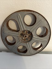 Movie Film Reels 14.5in vintage metal 100 Authentic