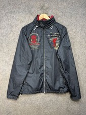 Liverpool Football Club Jacket Mens Size Medium Navy Red Anfield Lightweight