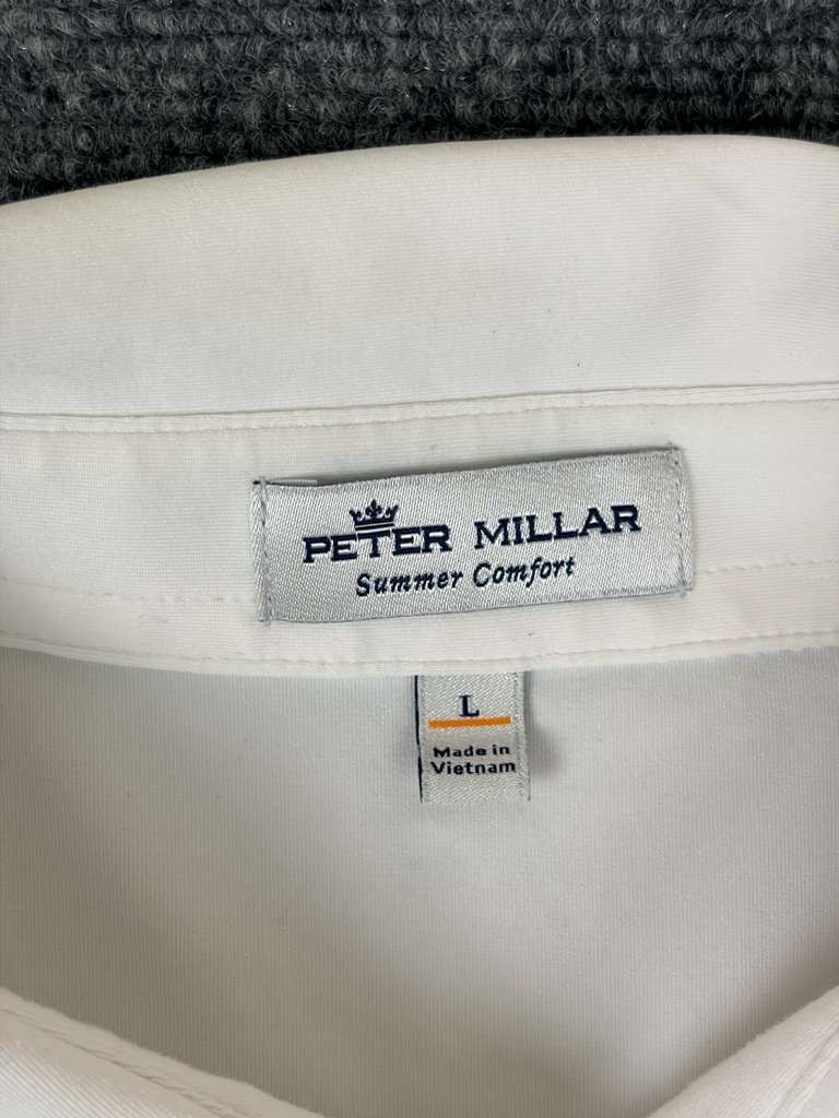 Peter Millar Solid Performance Stretch Polo Summe… - image 2