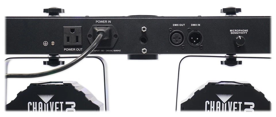 2) Chauvet DJ GigBAR Flex Lights 2) Derby+2) Par Lights+Footswitch+Moving Head - Image 4 of 4