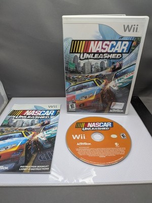 NASCAR Unleashed (Nintendo Wii, 2011) Complete Tested