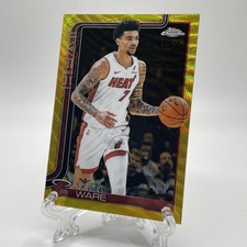2025 Topps Chrome - Kelel Ware #119 Gold Wave Refractor 50/50 Heat