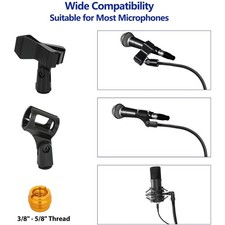 360  Gooseneck Mic Stand for Stage Performance