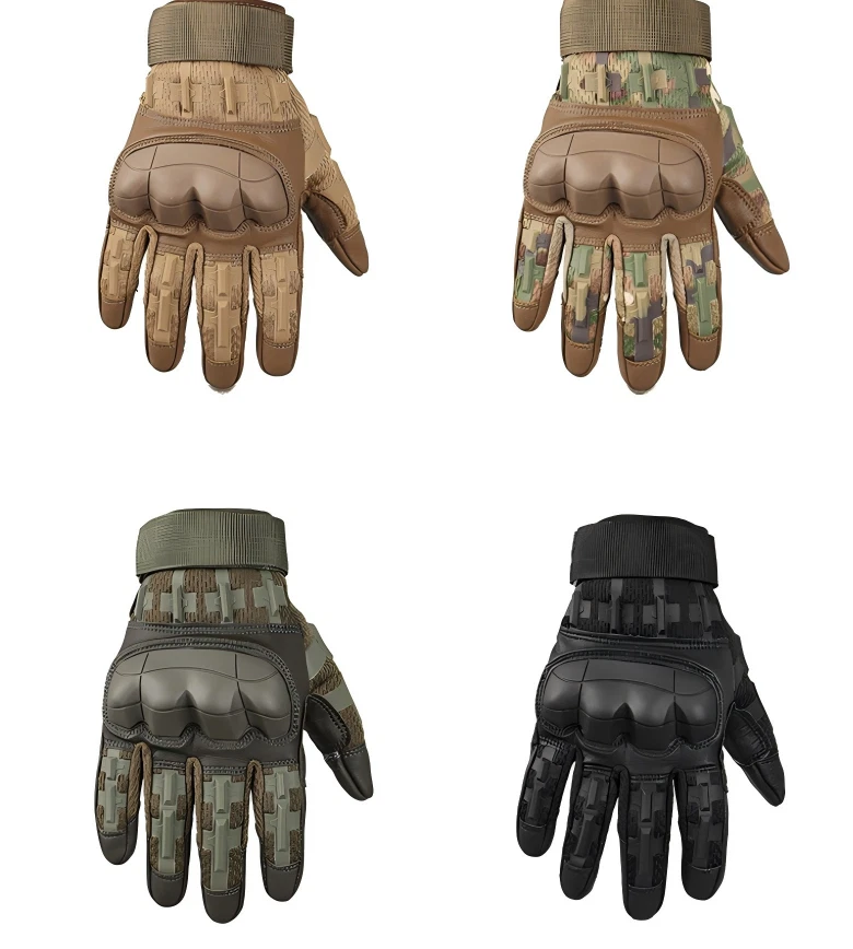 Tactical Gloves Full Finger Hard Knuckle Military Combat Hunting Outdoor
Opens in a new window or ta