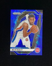 2024-25 Panini Prizm Malik Beasley #211 Blue Ice 82/125 Pistons VS37