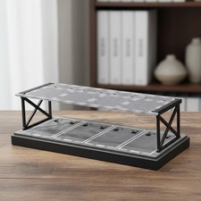1:64 Parking Lot Display Easy to Assemble Miniature Car Garage Shelf
