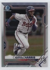 2021 Bowman Draft Chrome Refractor Michael Harris II #BDC-86 0bg1