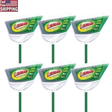 Angle Broom Corner Cleaning 54in Steel Handle Durable Floor Sweeping Tool New