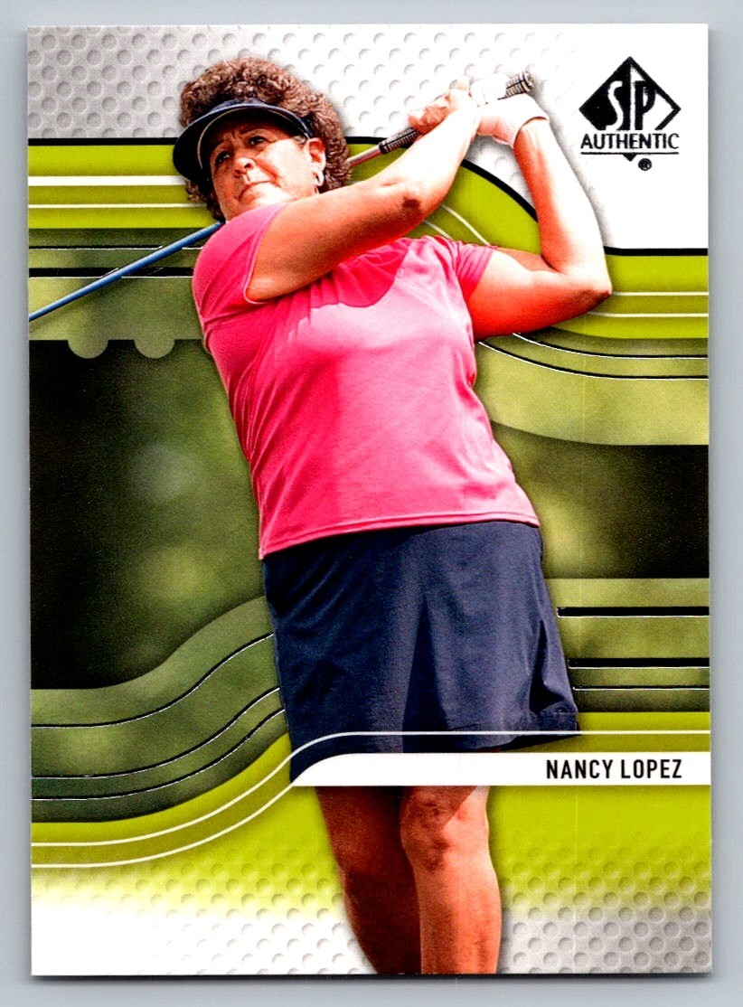 2012 UPPER DECK SP GOLF CARD #18 NANCY LOPEZ