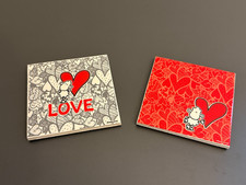 Sheepworld Untersetzer Porzellan Schaf Liebe Herzen 2 Stück Rarität Valentinstag